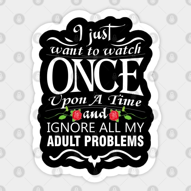 Watch OUAT Sticker by KsuAnn